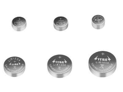 3.6/3.7V鋰離子紐扣電池型號(hào)對照表
